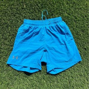 Mens Under Armour Shorts - Blue - Medium​